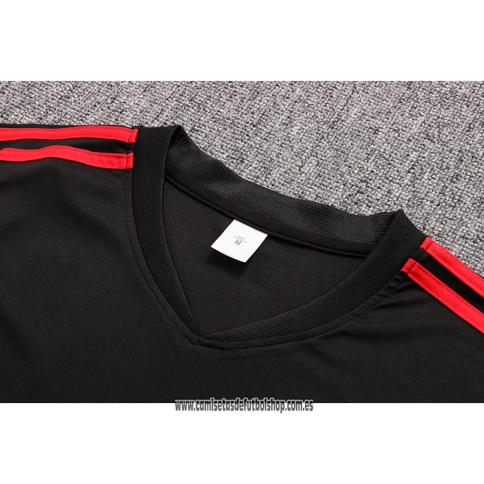 Chandal del Bayern Munich 22-23 Manga Corta Negro